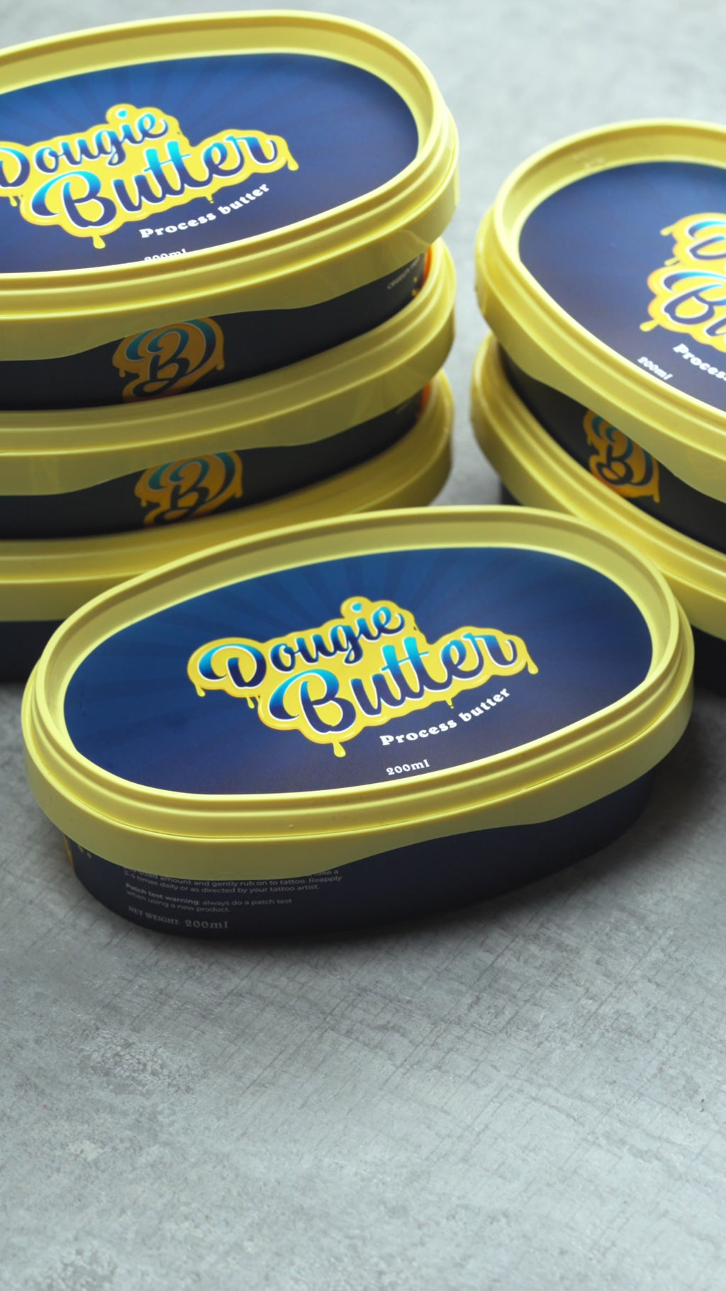 Dougie Butter Tattoo Artist Process Butter 200ml x 6